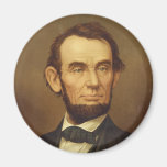 Portrait of President Abraham Lincoln Magnet