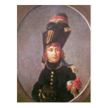 Portrait of Prince Eugene de Beauharnais Postcard