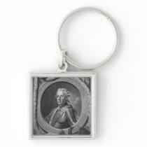Portrait of Prince Henry of Prussia , 1779 keychains