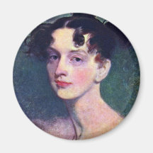 Portrait Of Princess Lieven By Sir Thomas Fridge Magnet