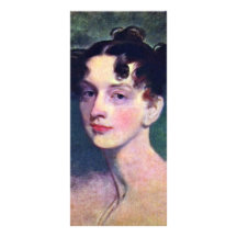 Portrait Of Princess Lieven By Sir Thomas Custom Rack Cards