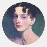 Portrait Of Princess Lieven By Sir Thomas Round Sticker