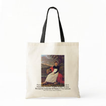 Portrait Of Queen Caroline Bags