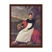 Portrait Of Queen Caroline Postcard