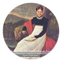 Portrait Of Queen Caroline Stickers