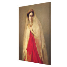 Portrait of Rachel Gallery Wrapped Canvas
