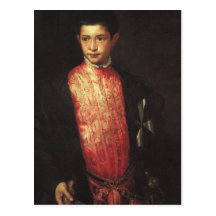 Portrait of Ranuccio Farnese Post Cards