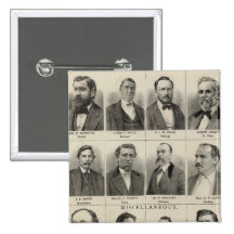 Portrait of Real Estate Dealers, Minnesota Button
