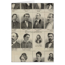 Portrait of Real Estate Dealers, Minnesota Greeting Card