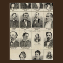 Portrait of Real Estate Dealers, Minnesota postcards