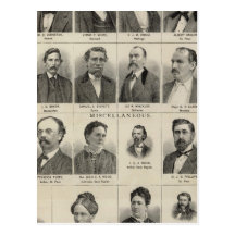 Portrait of Real Estate Dealers, Minnesota Postcard
