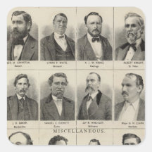 Portrait of Real Estate Dealers, Minnesota Stickers