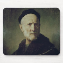 Portrait of Rembrandt's Father Mouse Pads