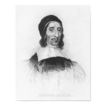 Portrait of Richard Baxter posters