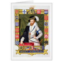 Portrait of Robert Dudley (c.1532-88) Earl of Leic Cards