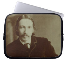 Portrait of Robert Louis Balfour Stevenson (1850-9 Laptop Sleeve