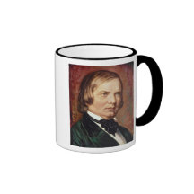 Portrait of Robert Schumann Coffee Mug