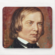 Portrait of Robert Schumann Mousepads