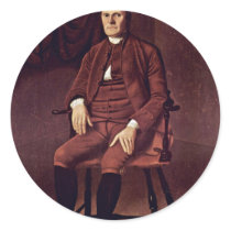 Portrait Of Roger Sherman By Earl Ralph Round Stickers