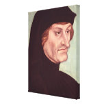 Portrait of Rudolf Agricola Gallery Wrap Canvas