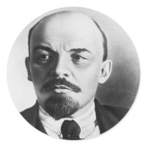 Portrait of Russian Vladimir Ilyich Lenin Sticker