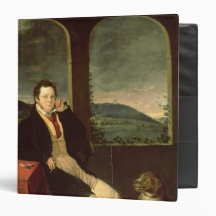 Portrait of Schubert 3 Ring Binders