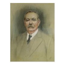 Portrait of Sir Arthur Conan Doyle Post Cards