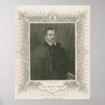 Portrait of Sir Thomas Bodley Posters