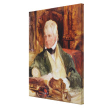 Portrait of Sir Walter Scott Gallery Wrapped Canvas