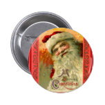 Portrait of smiling Santa Buttons