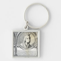 Portrait of St.Jadwiga Keychains