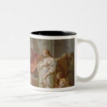 Portrait of Suger, Abbot of St Denis (1082-1152), Mug