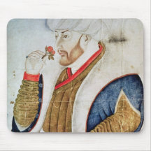 Portrait of Sultan Mehmet II Mouse Pads