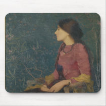 Portrait of Thadee-Caroline Jacquet Mouse Pad