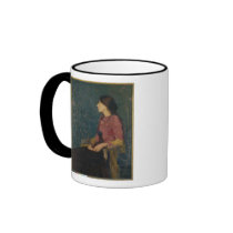 Portrait of Thadee-Caroline Jacquet Coffee Mug