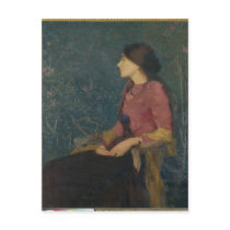 Portrait of Thadee-Caroline Jacquet Postcards