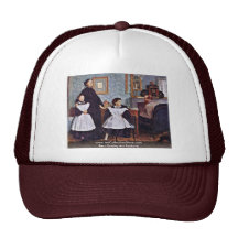 Portrait Of The Bellelli Family By Edgar Degas Hats