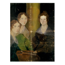 Portrait of the Bronte Sisters, c.1834 postcards