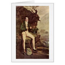 Portrait Of The Bryce Mcmurdo By Henry Raeburn Greeting Card