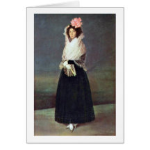 Portrait Of The Comtesse Del Carpio Greeting Cards
