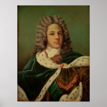 Portrait of the Duc de Saint-Simon Poster