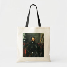 Portrait of the Duke of Urbino by Titian Bag
