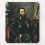 Portrait of the Duke of Urbino by Titian Mouse Pad