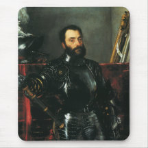 Portrait of the Duke of Urbino by Titian Mouse Pad