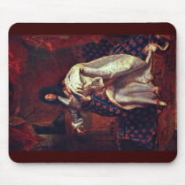Portrait Of The French King Louis Xiv By Rigaud Hy Mouse Pads