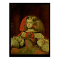 Portrait of the Infanta Margarita postcards