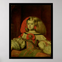 Portrait of the Infanta Margarita Poster