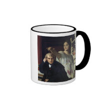 Portrait of the Italian Composer Cherubini Coffee Mugs