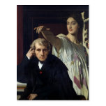Portrait of the Italian Composer Cherubini Post Card