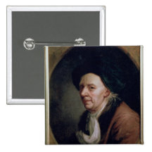 Portrait of the Mathematician Leonard Euler Pinback Button